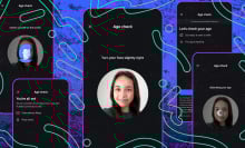 Screenshots of Roblox's new age verification process. 