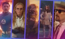 A composite of images from "Gen V," "Ne Zha II," "Superman," "The Morning Show," and "Futurama."