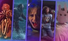 Images from various horror movies in a collage. 