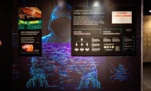 A peek at the "Digital Underground" exhibit.