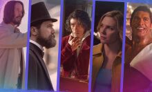 A composite of images from new to streaming titles.