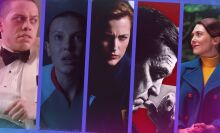 Composite of images from "The Home," "Stranger Things," "The X-Files," "Good Night and Good Luck," and "Eternity,"