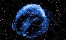 Chandra X-ray Observatory watching a supernova unfold