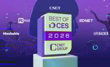 The logo for the Best of CES awards.