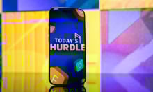 Hurdle game on a smartphone