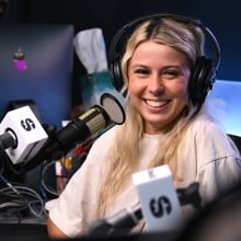 Haliey Welch appears at SiriusXM Studios on July 31, 2024 in Los Angeles, California. 