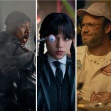 Composite of images from movies and TV shows that are now streaming.