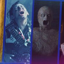 Images from "Impetigore," "Deadly Games," "Oddity," and "The Awakening."