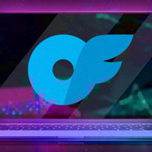 onlyfans logo on computer screen