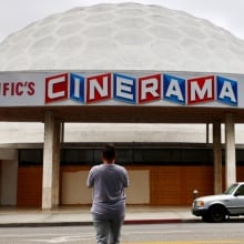 The Cinerama Dome in Los Angeles, Calif.
