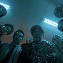 The ensemble cast of "Good Luck, Have Fun, Don't Die."