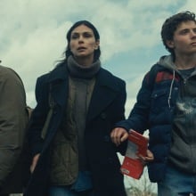 Gerard Butler, Morena Baccarin, and Roman Griffin Davis star in "Greenland 2: Migration."