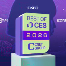 The logo for the Best of CES awards.