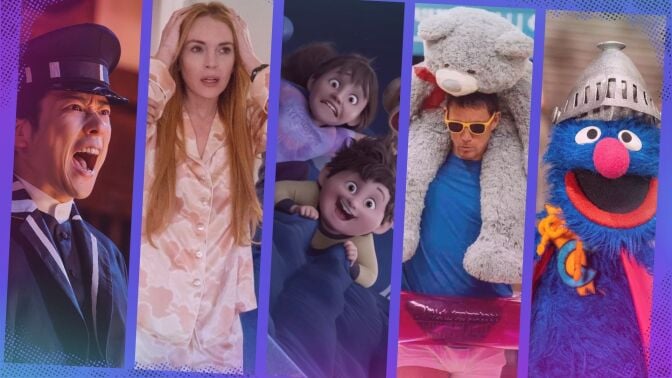 A composite of images from new to streaming titles.