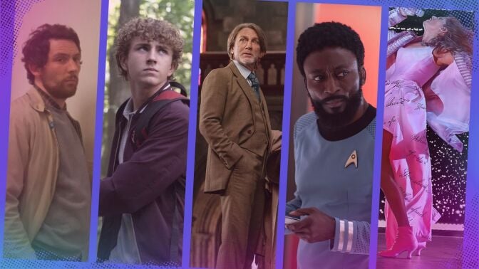 A composite of images from movies new to streaming. 