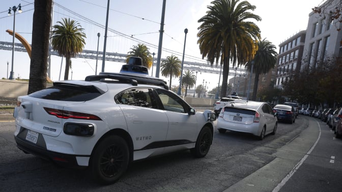 Waymo robotaxis