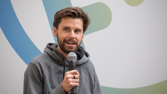 hinge founder justin mcleod in 2019