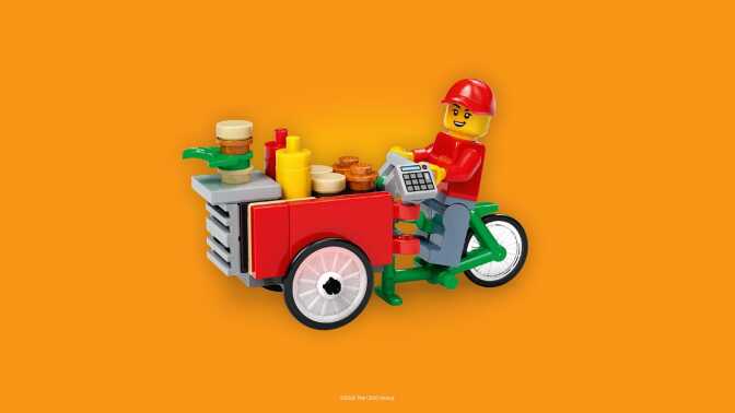 Lego Burger Bike Carts