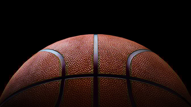 Basketball up close