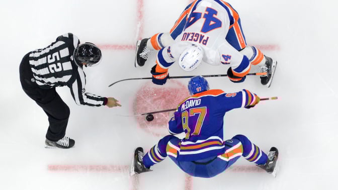 Connor McDavid #97 of the Edmonton Oilers