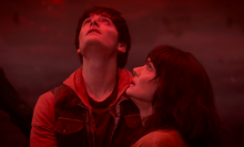 Noah Schnapp and Winina Ryder in 'Stranger Things.'