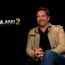 Gerard Bulter at the junket for Greenland 2