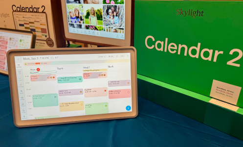 The Skylight Calendar 2 at CES 2026.